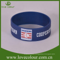 Personalizado personalizado logo wristband de silicona logotipo para el evento